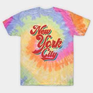 New York typography art T-Shirt